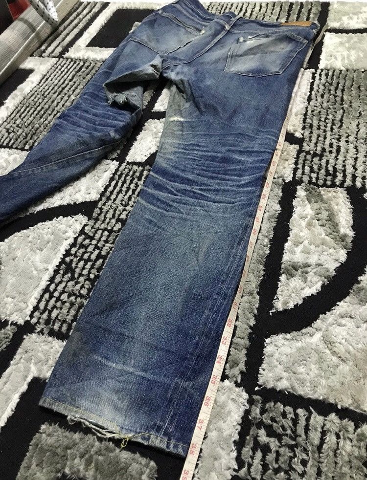 Vintage 32x28 vintage Phigvel rusty wash distressed blue denim jeans Size US 32 / EU 48 - 9 Thumbnail