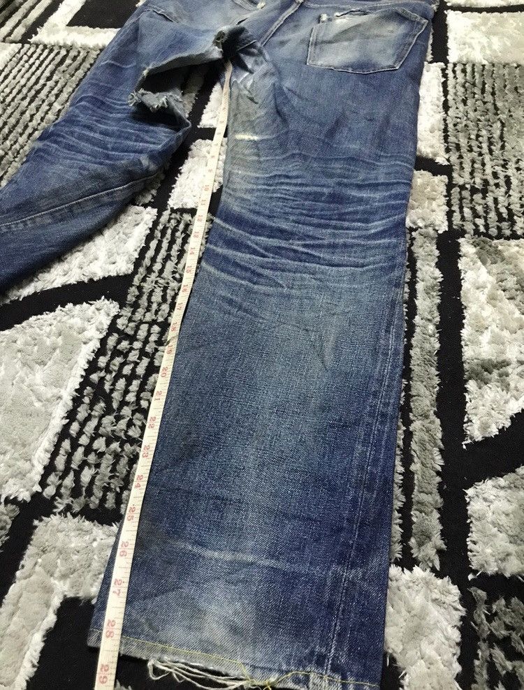 Vintage 32x28 vintage Phigvel rusty wash distressed blue denim jeans Size US 32 / EU 48 - 11 Thumbnail
