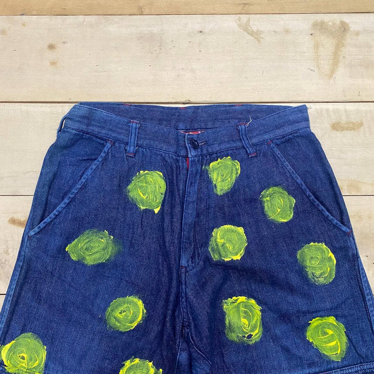 Karl Helmut × Pink House X389 KARL HELMUT X PINK HOUSE SKINNY PINTER PANTS Size US 30 / EU 46 - 2 Thumbnail