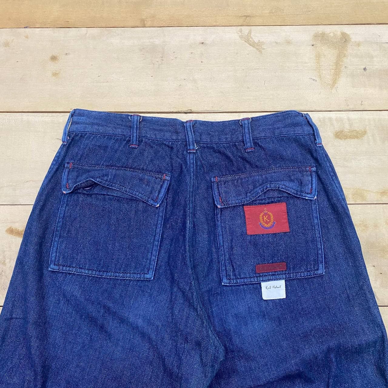 Karl Helmut × Pink House X389 KARL HELMUT X PINK HOUSE SKINNY PINTER PANTS Size US 30 / EU 46 - 4 Thumbnail