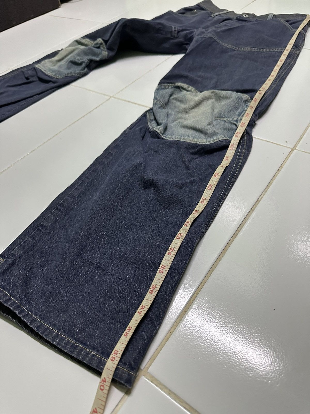 G-Star G star raw patern blue jeans Size US 31 - 9 Thumbnail