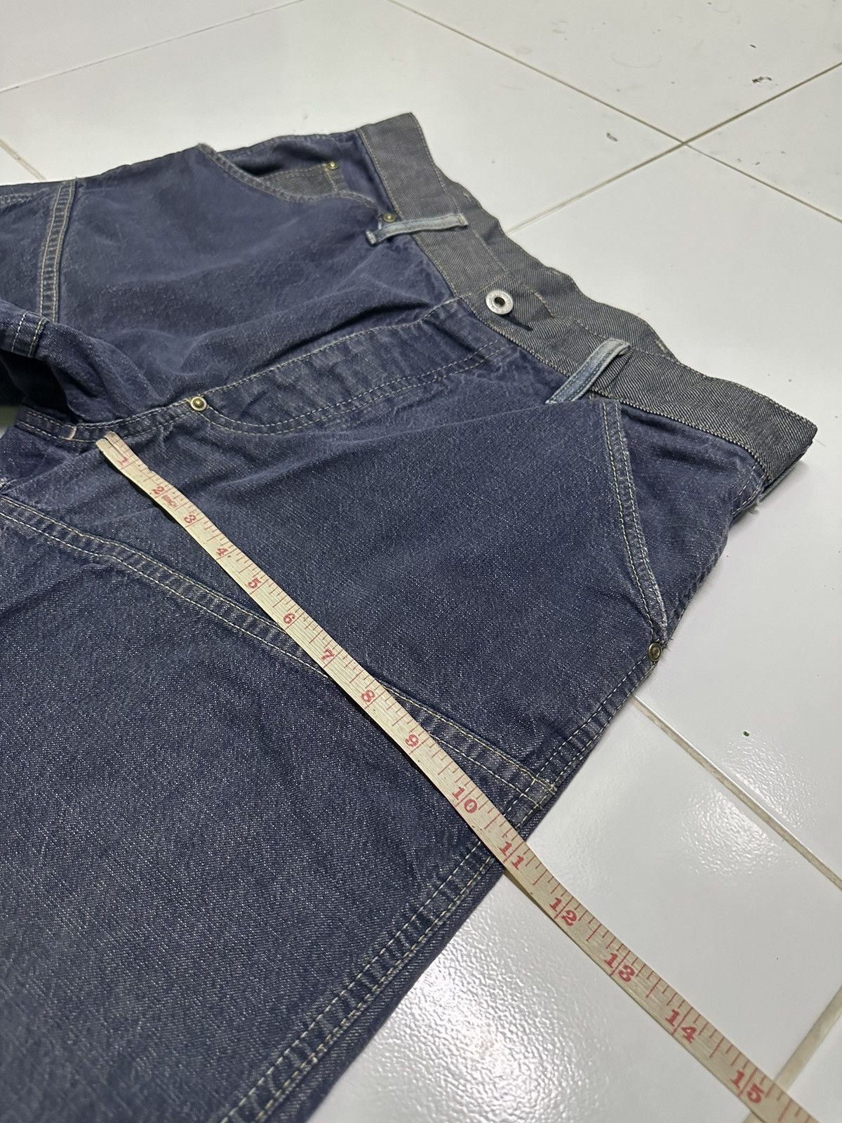 G-Star G star raw patern blue jeans Size US 31 - 13 Thumbnail