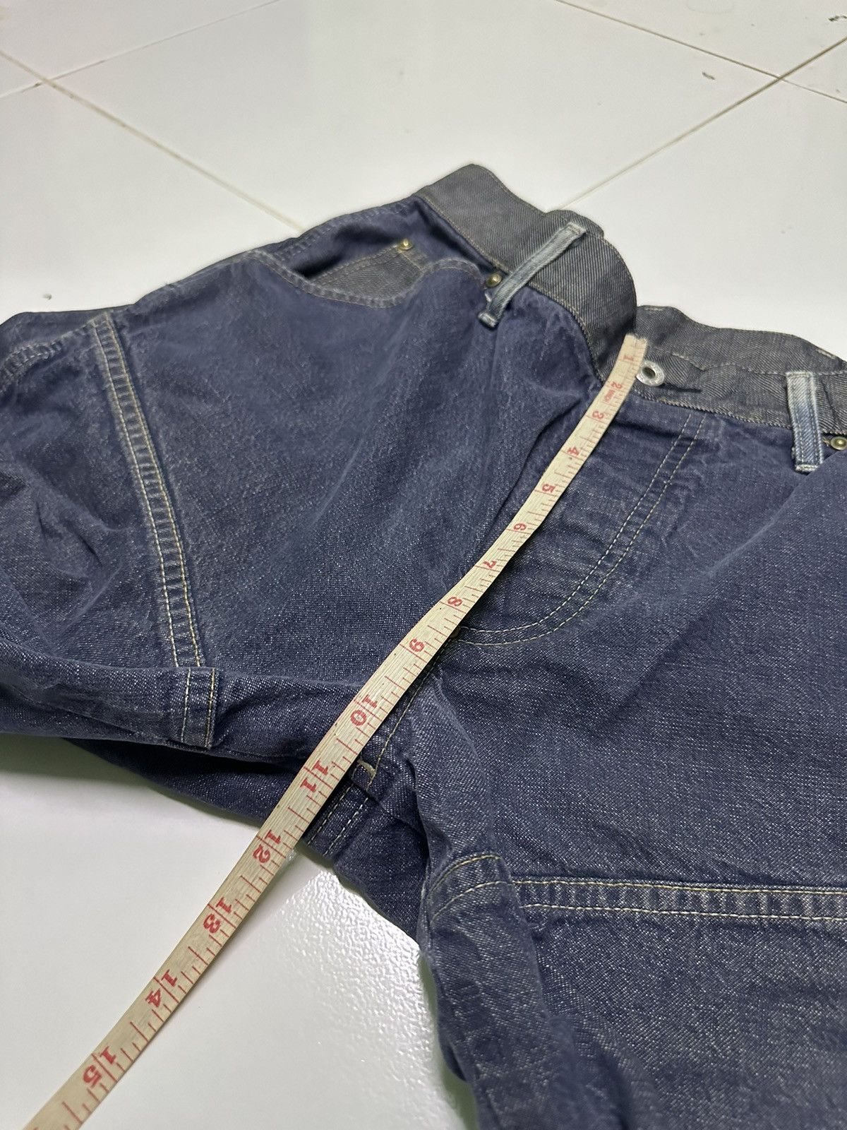 G-Star G star raw patern blue jeans Size US 31 - 14 Thumbnail