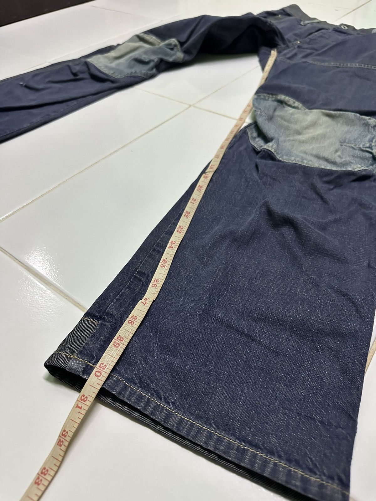 G-Star G star raw patern blue jeans Size US 31 - 10 Thumbnail