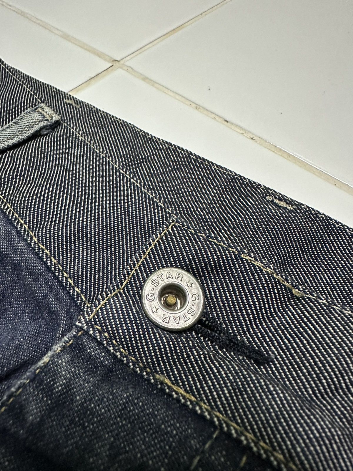 G-Star G star raw patern blue jeans Size US 31 - 4 Thumbnail