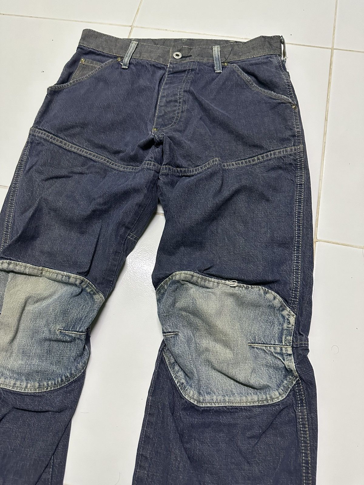 G-Star G star raw patern blue jeans Size US 31 - 5 Thumbnail