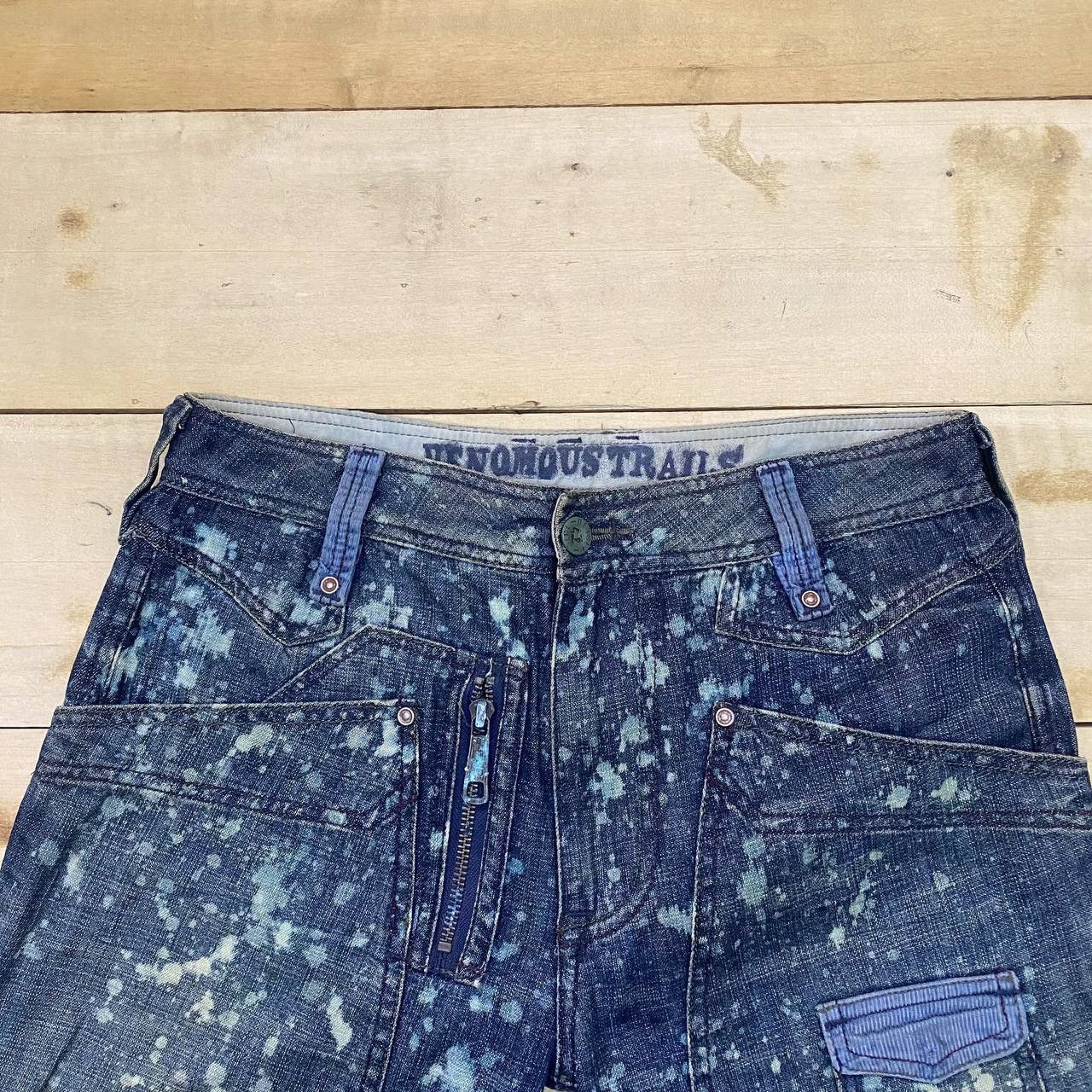 Diesel X392 DIESEL FLARED ACID WASH DENIM Size US 30 / EU 46 - 4 Thumbnail