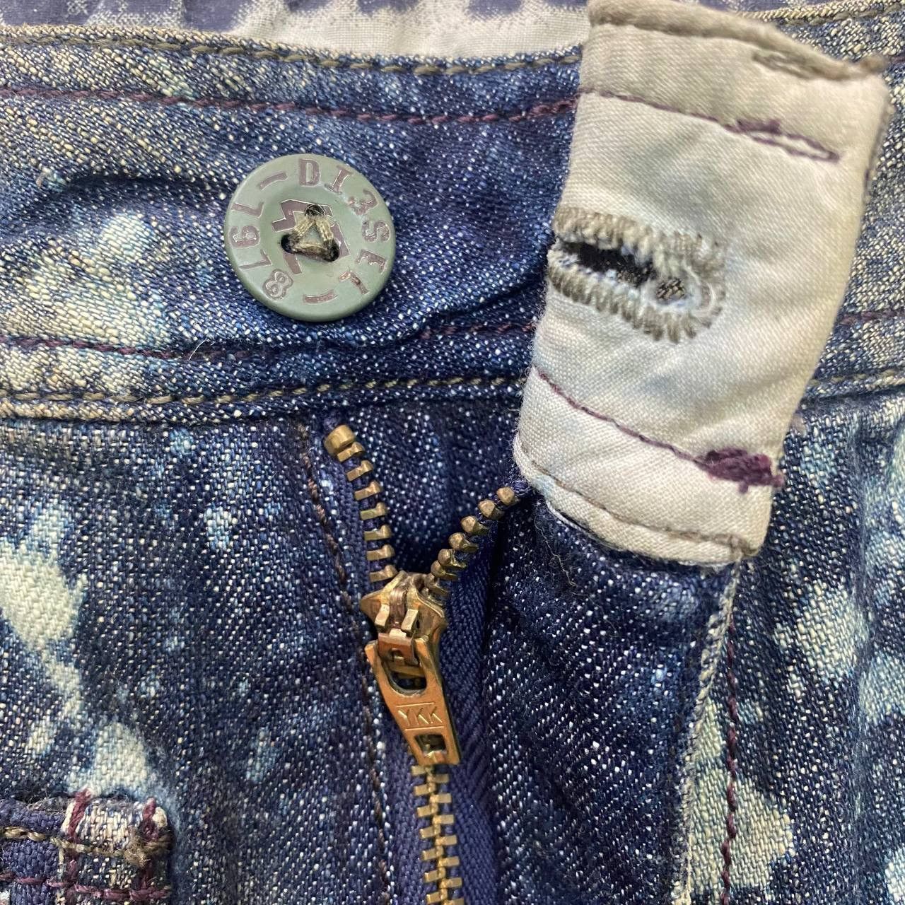 Diesel X392 DIESEL FLARED ACID WASH DENIM Size US 30 / EU 46 - 7 Thumbnail