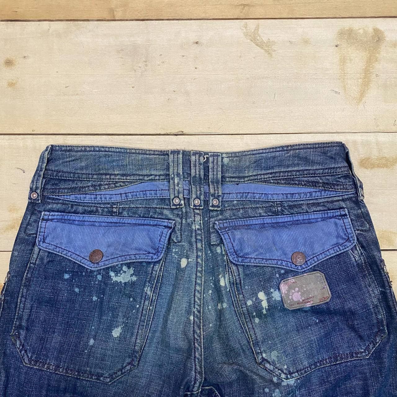 Diesel X392 DIESEL FLARED ACID WASH DENIM Size US 30 / EU 46 - 2 Thumbnail