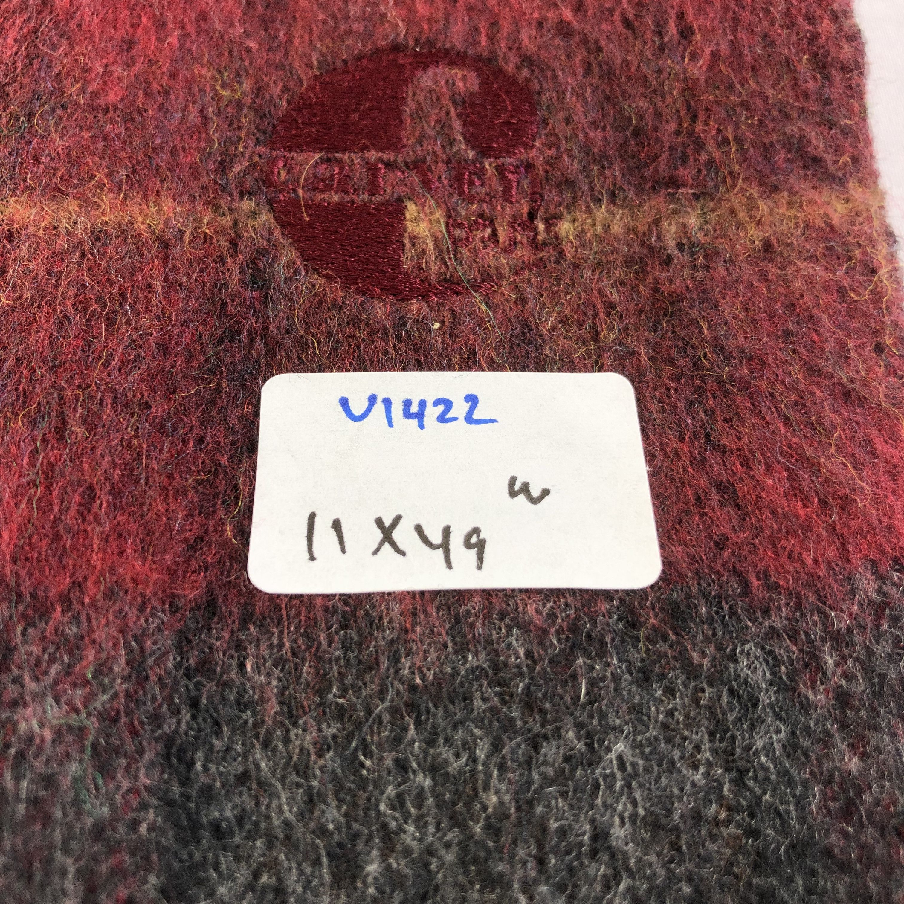 Carven Carven Tartan Wool Scarf Muffler V1422 Size ONE SIZE - 6 Thumbnail