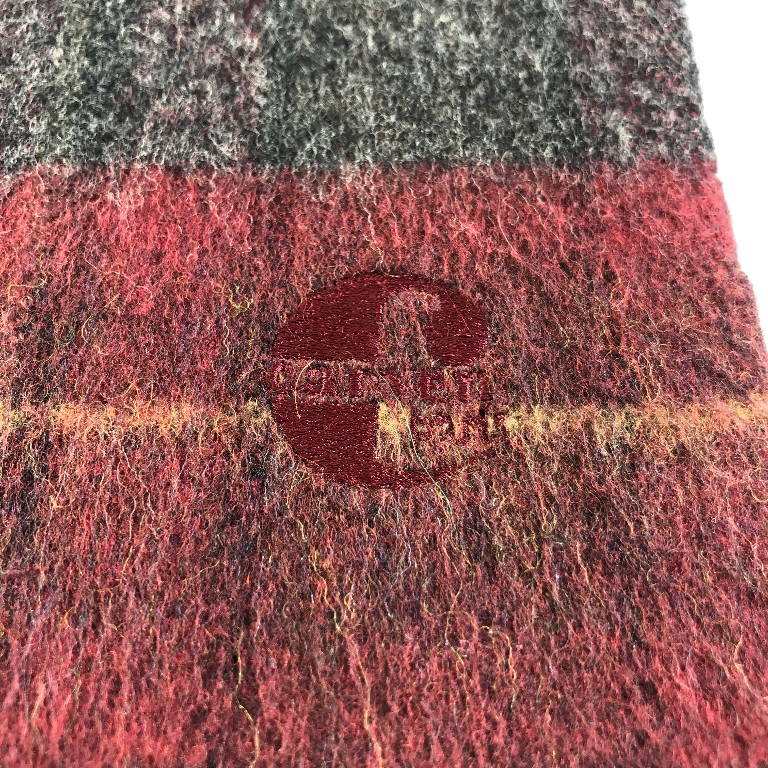 Carven Carven Tartan Wool Scarf Muffler V1422 Size ONE SIZE - 4 Thumbnail