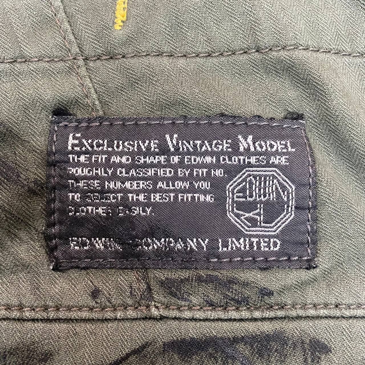 Edwin × Japanese Brand X394 JAPAN EDWIN EXCLUSIVE VTG PAINTER CARGO PANTS Size US 34 / EU 50 - 10 Thumbnail