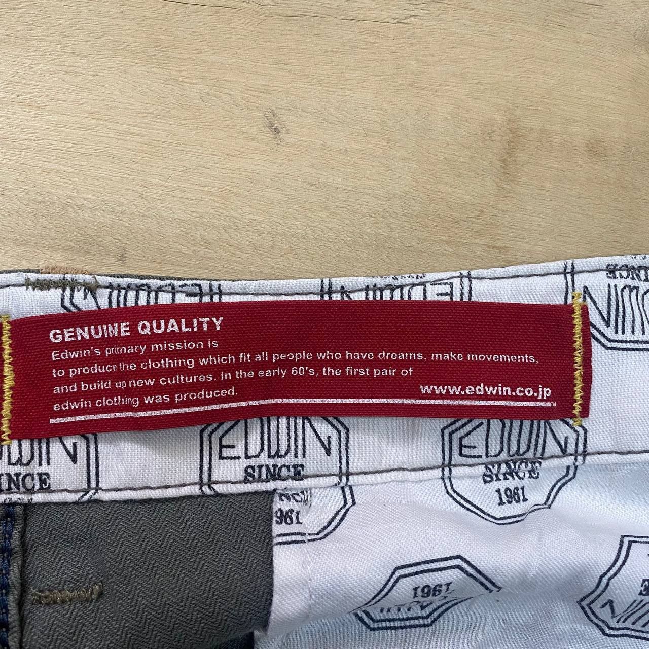 Edwin × Japanese Brand X394 JAPAN EDWIN EXCLUSIVE VTG PAINTER CARGO PANTS Size US 34 / EU 50 - 8 Thumbnail