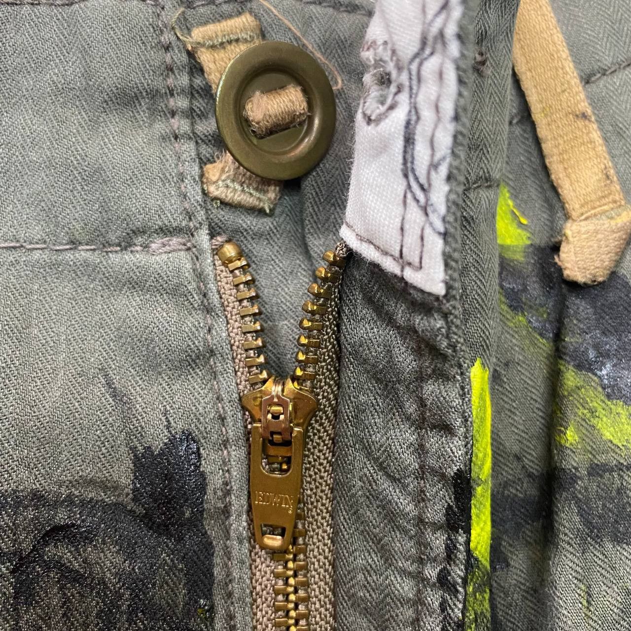 Edwin × Japanese Brand X394 JAPAN EDWIN EXCLUSIVE VTG PAINTER CARGO PANTS Size US 34 / EU 50 - 9 Thumbnail