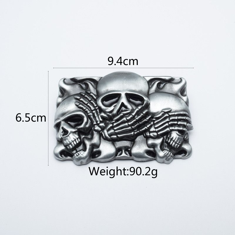 Leather 🔥Fashion retro personality belt Size ONE SIZE - 2 Thumbnail