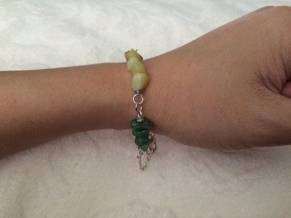 Handmade × Jewelry × Vintage Mix gems chain bracelet Size ONE SIZE - 3 Thumbnail
