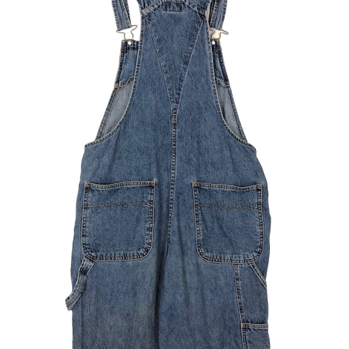 Japanese Brand VINTGE CHORE DENIM OVERALL POLO JEANS RALPH LAUREN Size US 32 / EU 48 - 7 Thumbnail