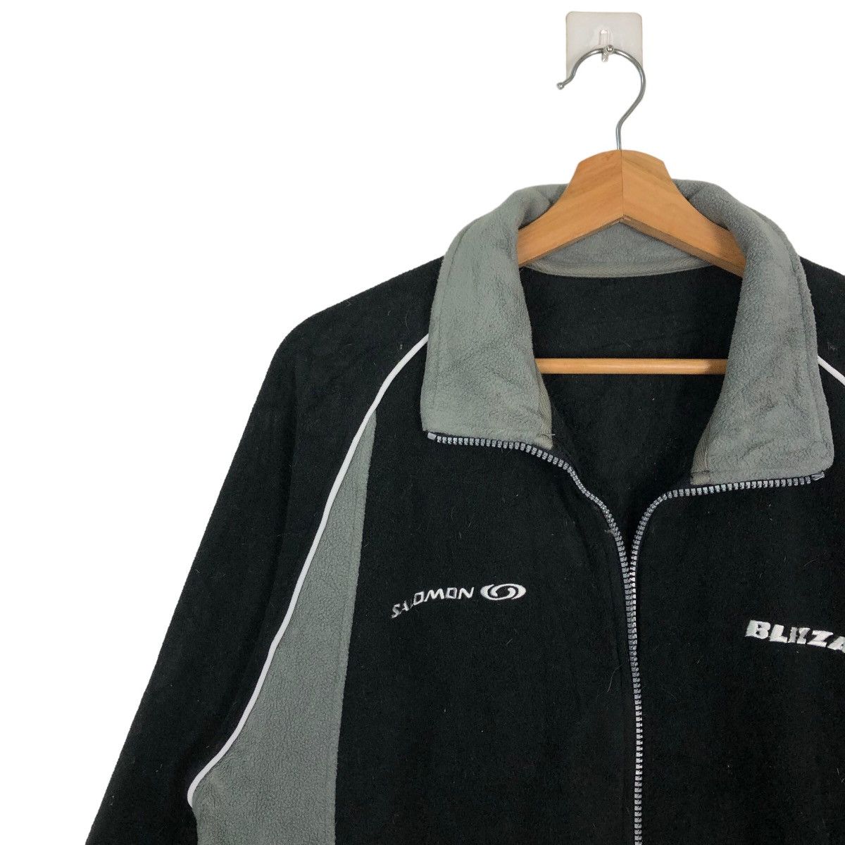 Japanese Brand VINTAGE BLIZZAK FLEECE JACKET RACING WORK JACKET Size US M / EU 48-50 / 2 - 6 Thumbnail