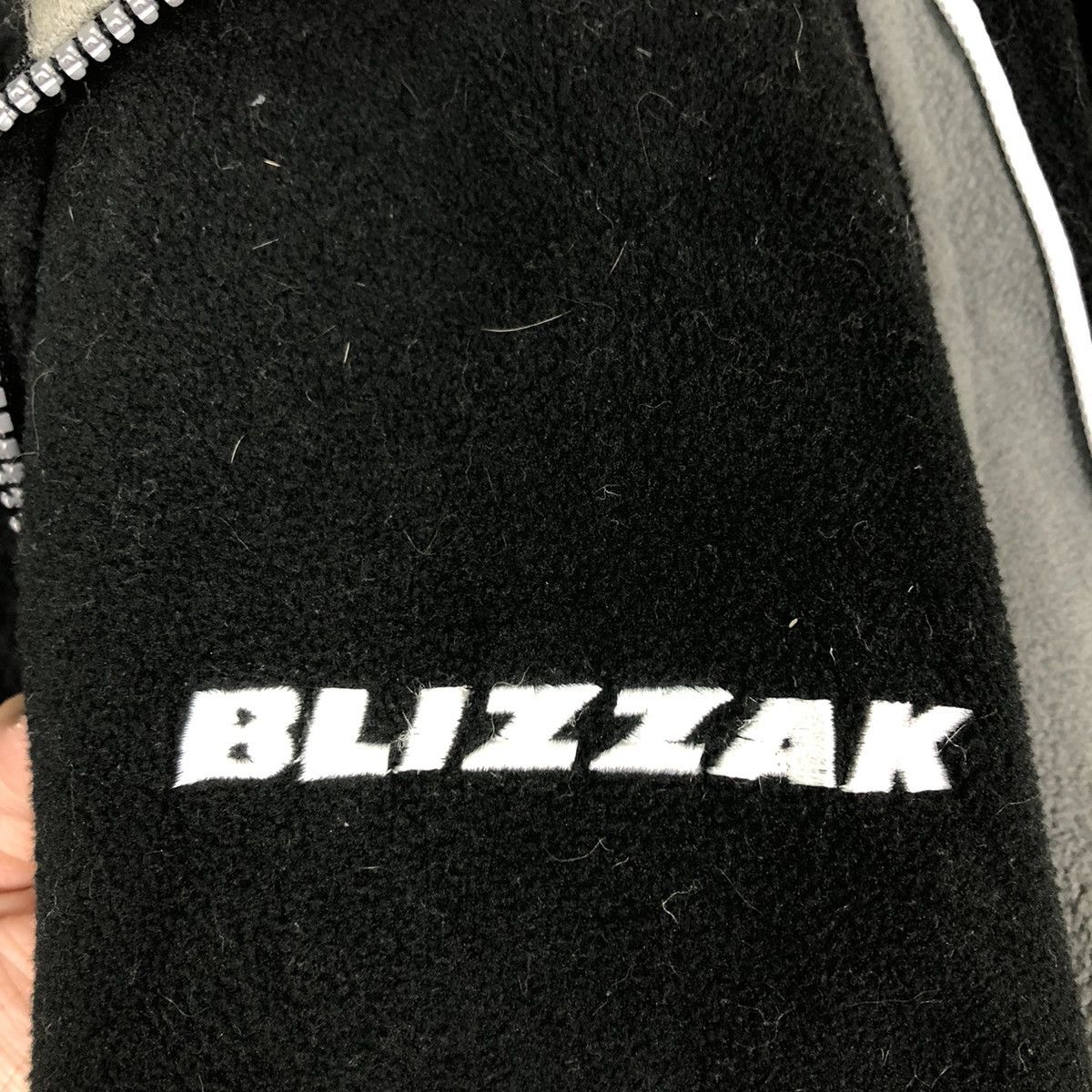 Japanese Brand VINTAGE BLIZZAK FLEECE JACKET RACING WORK JACKET Size US M / EU 48-50 / 2 - 11 Thumbnail