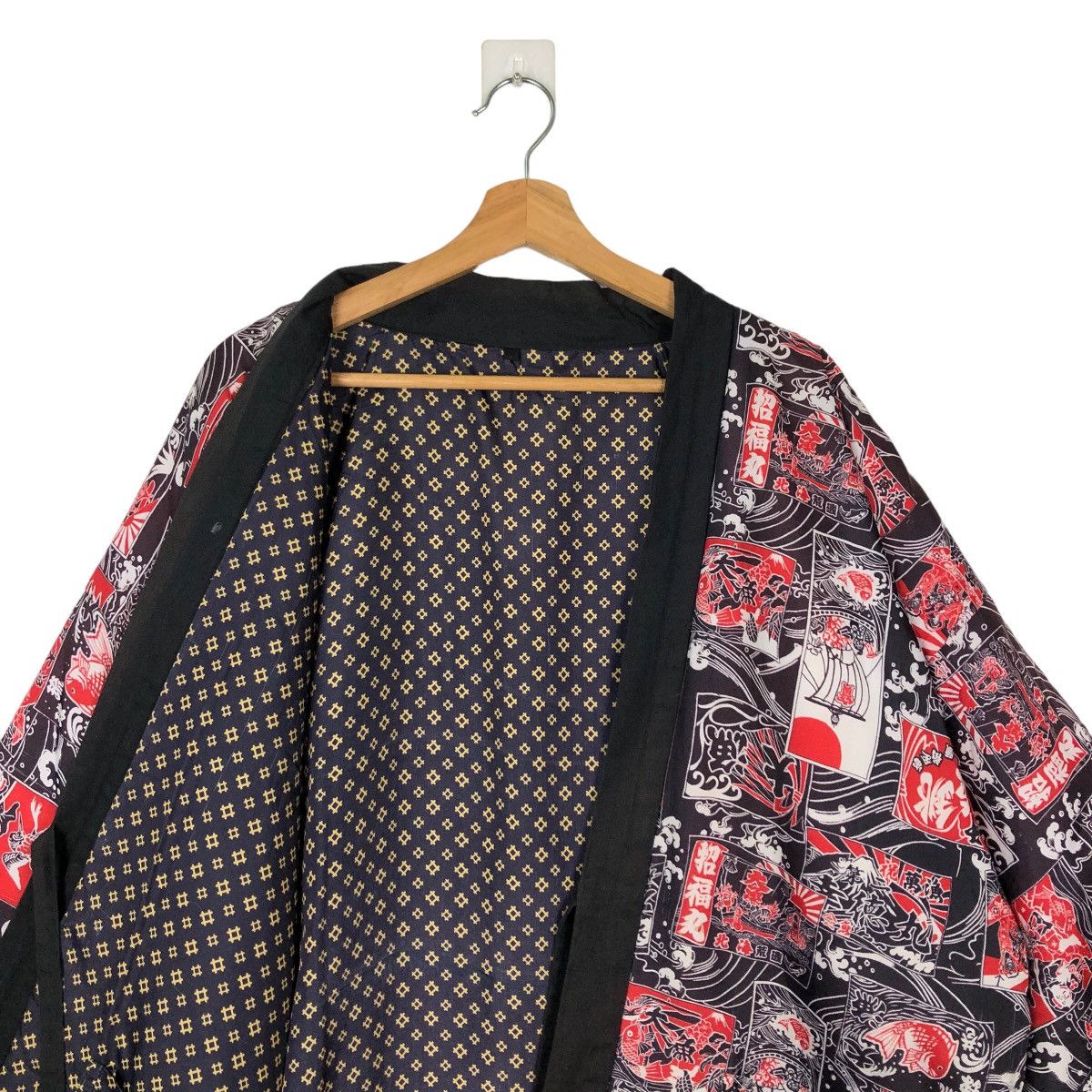 Japanese Brand VINTAGE TRADITIONAL JAPANESE KIMONO OVERPRINT ISSEY MIYAKE Size US M / EU 48-50 / 2 - 9 Thumbnail