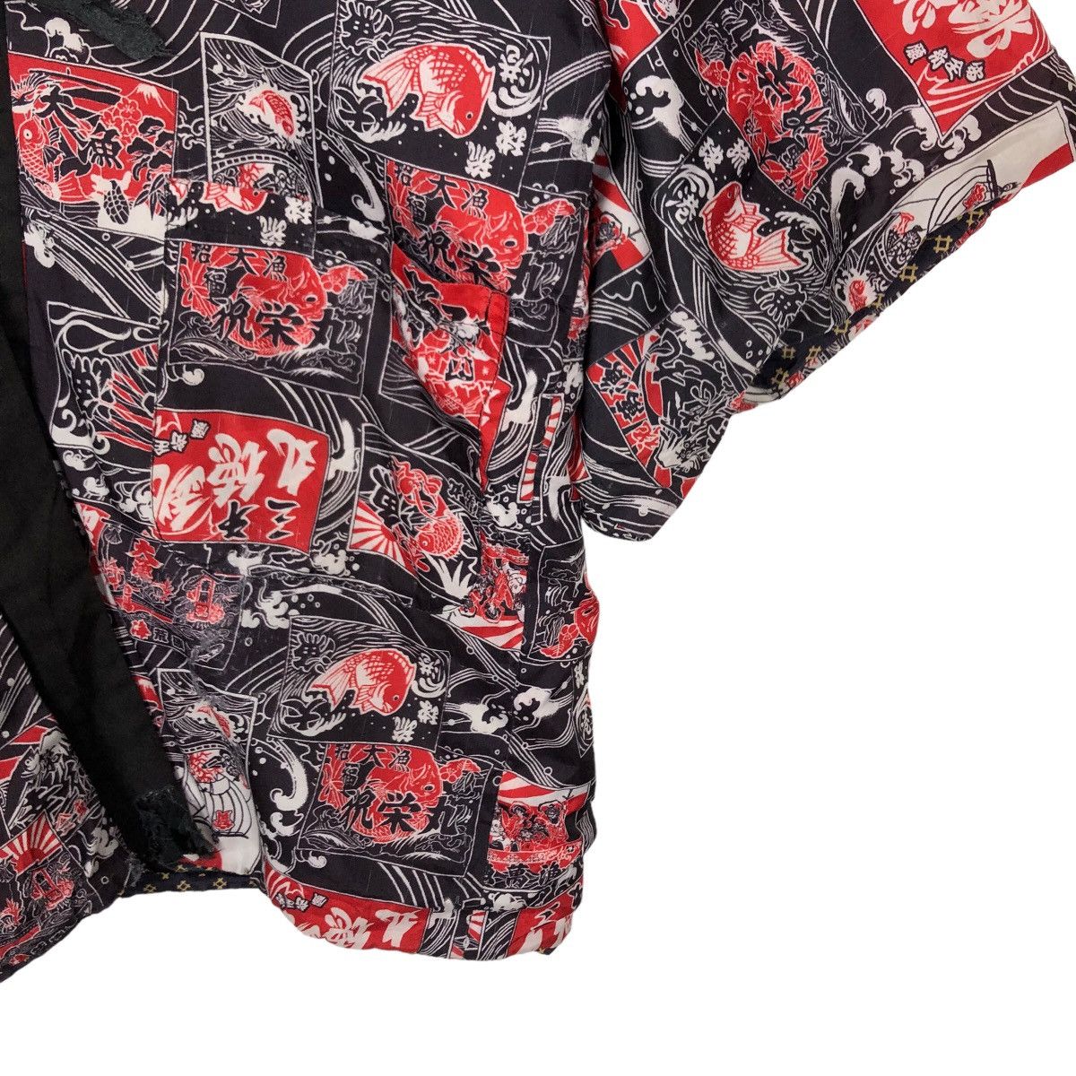 Japanese Brand VINTAGE TRADITIONAL JAPANESE KIMONO OVERPRINT ISSEY MIYAKE Size US M / EU 48-50 / 2 - 4 Thumbnail