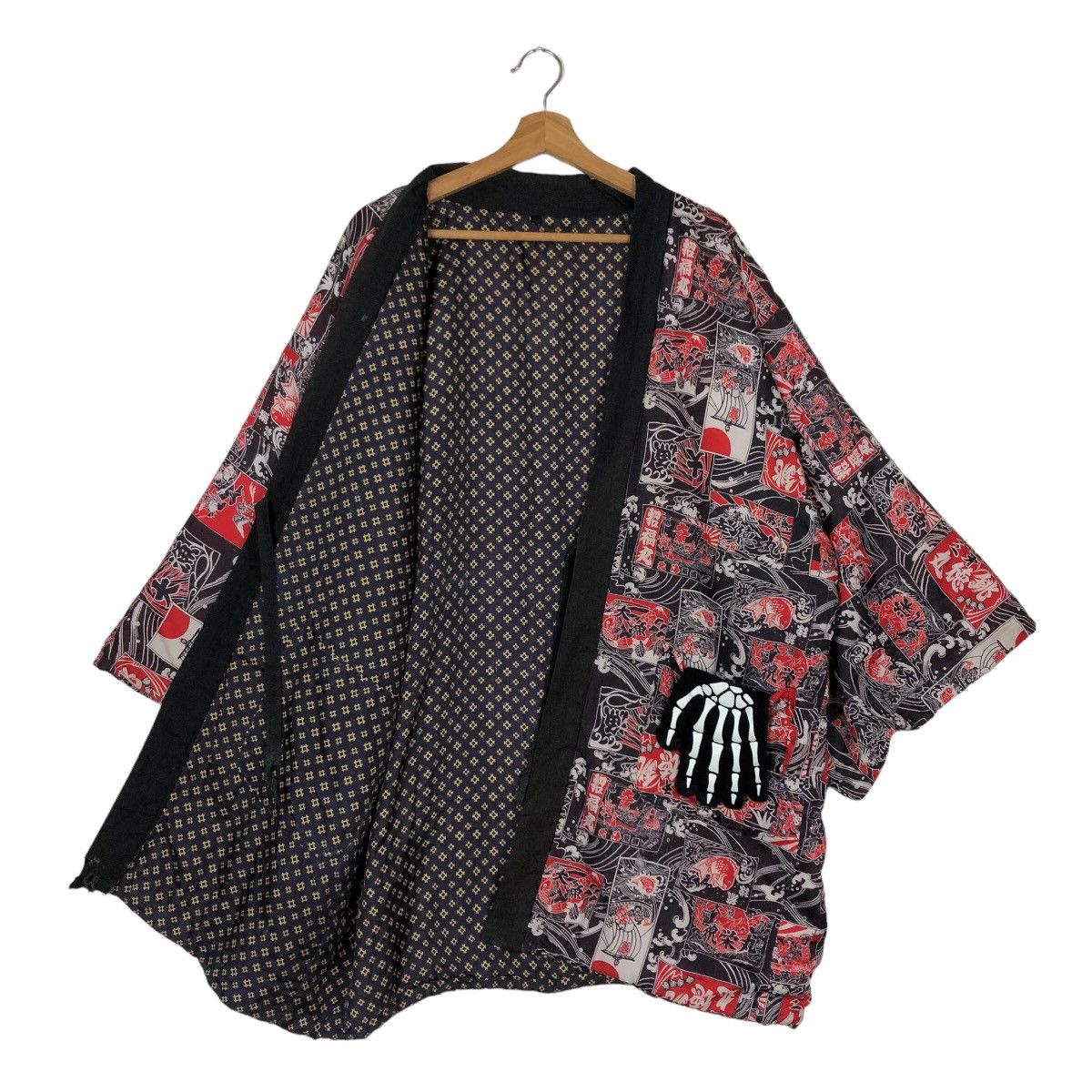 Japanese Brand VINTAGE TRADITIONAL JAPANESE KIMONO OVERPRINT ISSEY MIYAKE Size US M / EU 48-50 / 2 - 8 Thumbnail