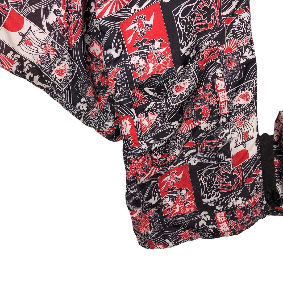 Japanese Brand VINTAGE TRADITIONAL JAPANESE KIMONO OVERPRINT ISSEY MIYAKE Size US M / EU 48-50 / 2 - 3 Thumbnail