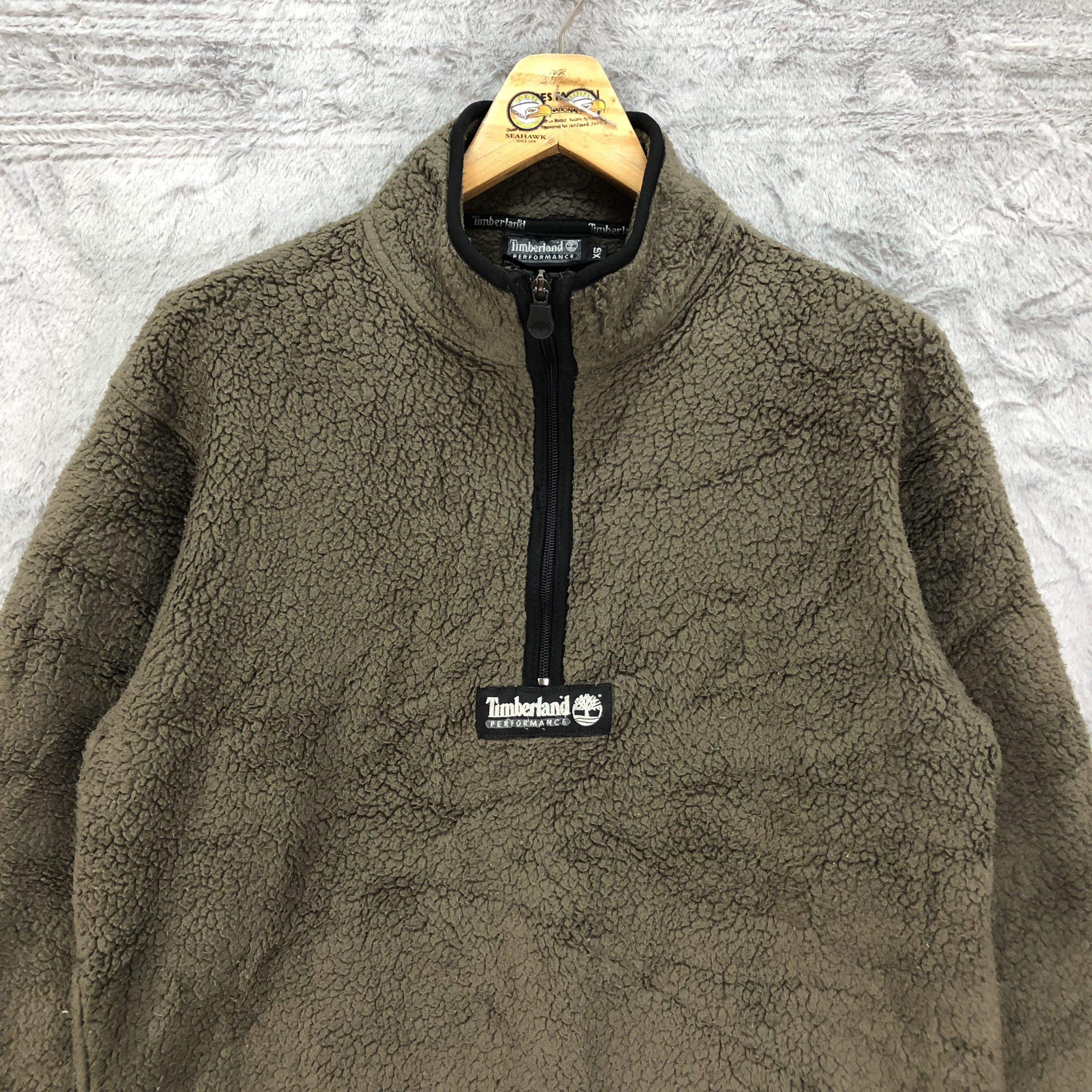 Timberland Timberland Made In Usa Half Zip Turtle Neck Fleece #4584-160 Size US XS / EU 42 / 0 - 2 Thumbnail
