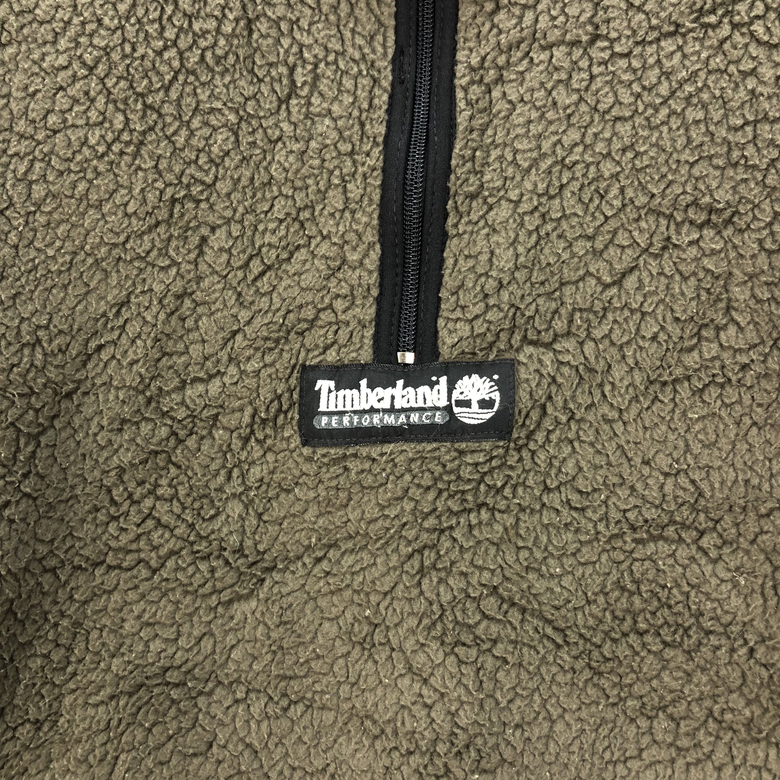 Timberland Timberland Made In Usa Half Zip Turtle Neck Fleece #4584-160 Size US XS / EU 42 / 0 - 3 Thumbnail