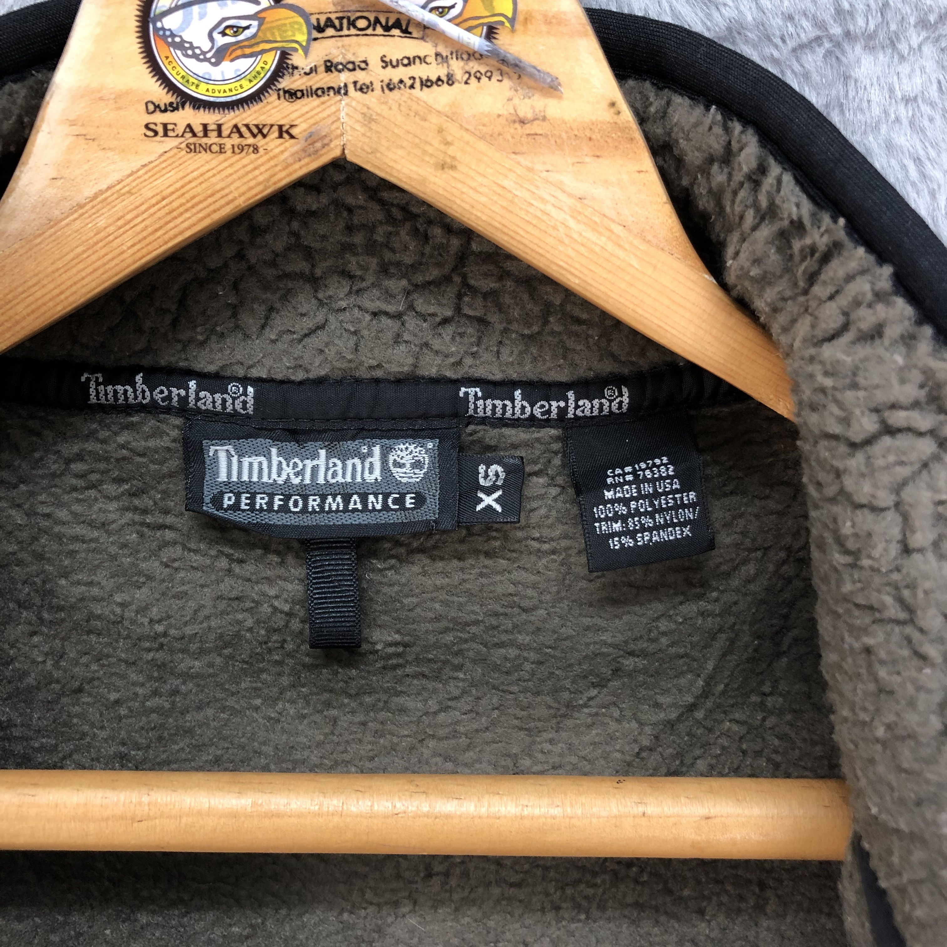 Timberland Timberland Made In Usa Half Zip Turtle Neck Fleece #4584-160 Size US XS / EU 42 / 0 - 7 Thumbnail