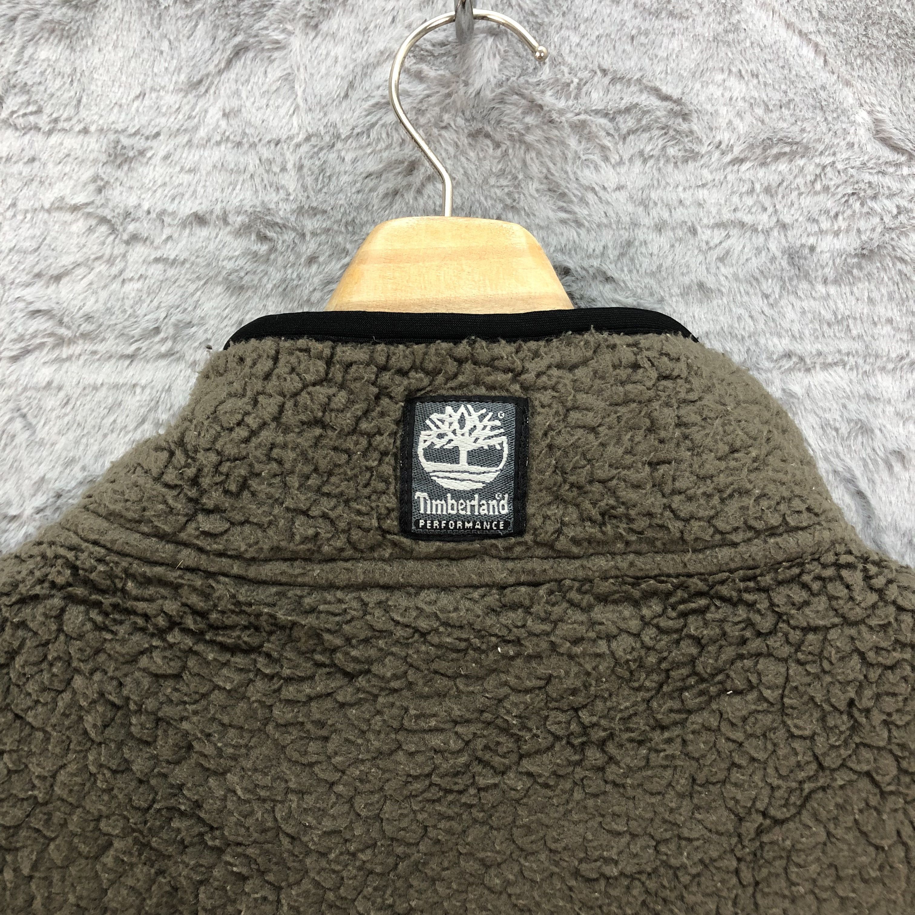Timberland Timberland Made In Usa Half Zip Turtle Neck Fleece #4584-160 Size US XS / EU 42 / 0 - 11 Thumbnail