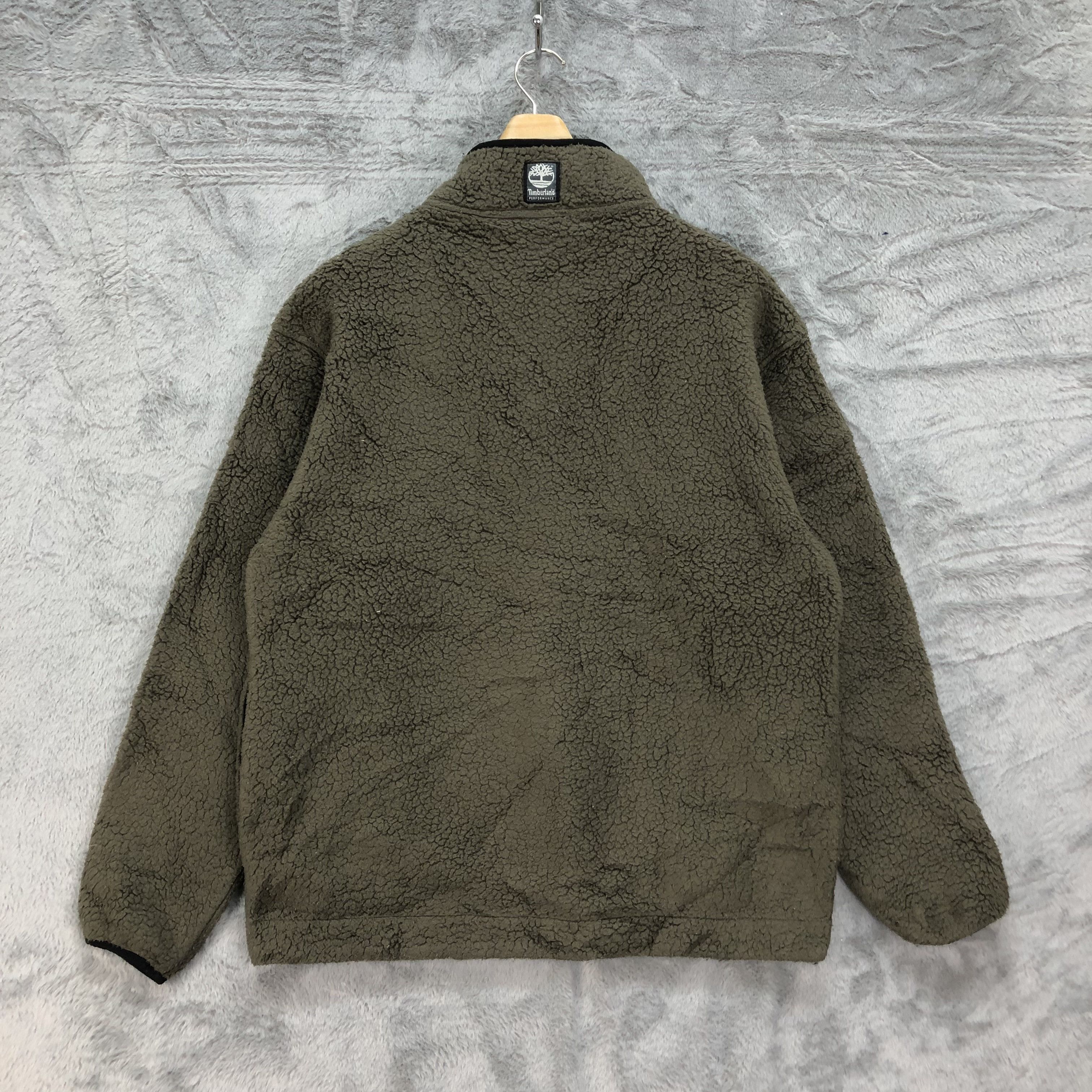 Timberland Timberland Made In Usa Half Zip Turtle Neck Fleece #4584-160 Size US XS / EU 42 / 0 - 10 Thumbnail