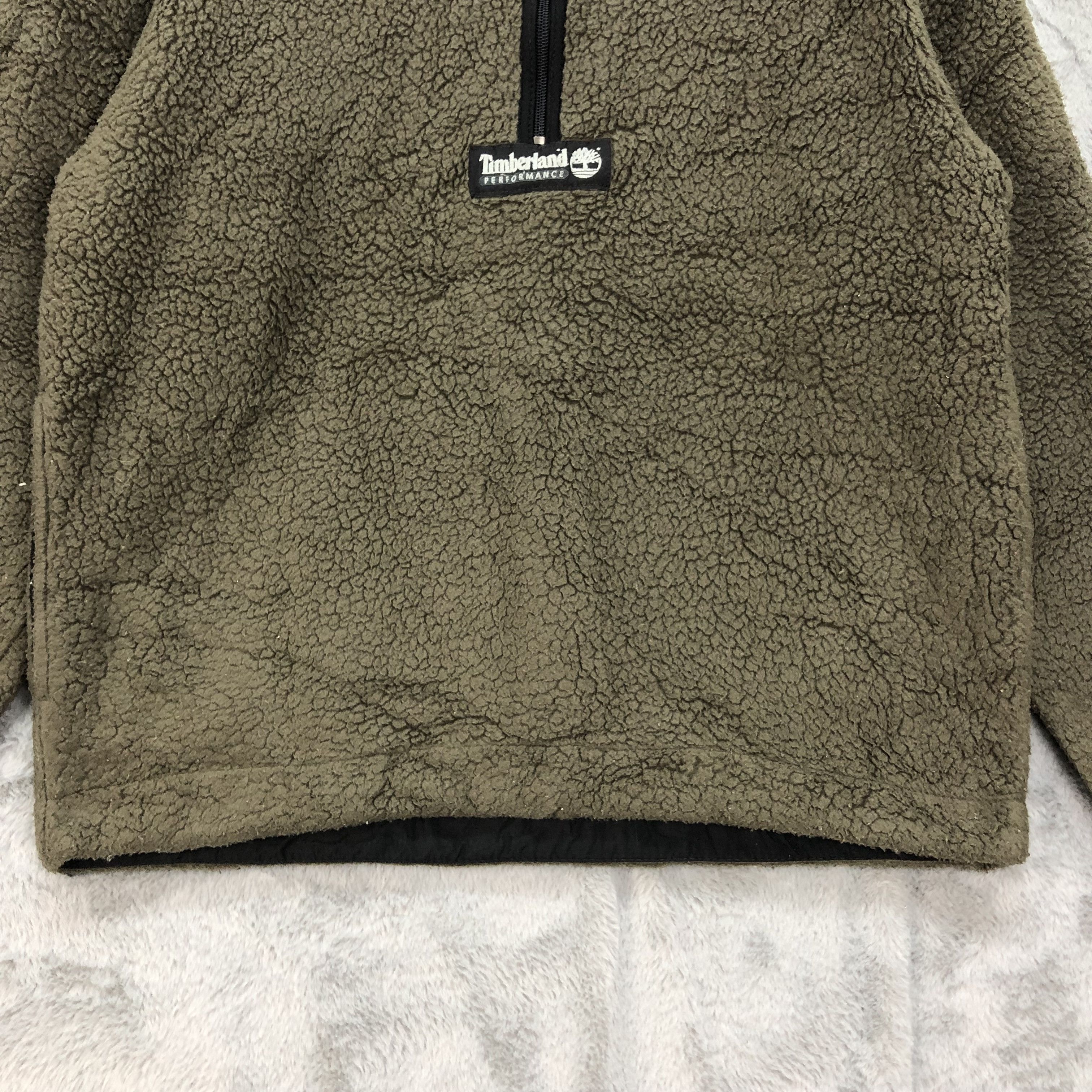 Timberland Timberland Made In Usa Half Zip Turtle Neck Fleece #4584-160 Size US XS / EU 42 / 0 - 4 Thumbnail