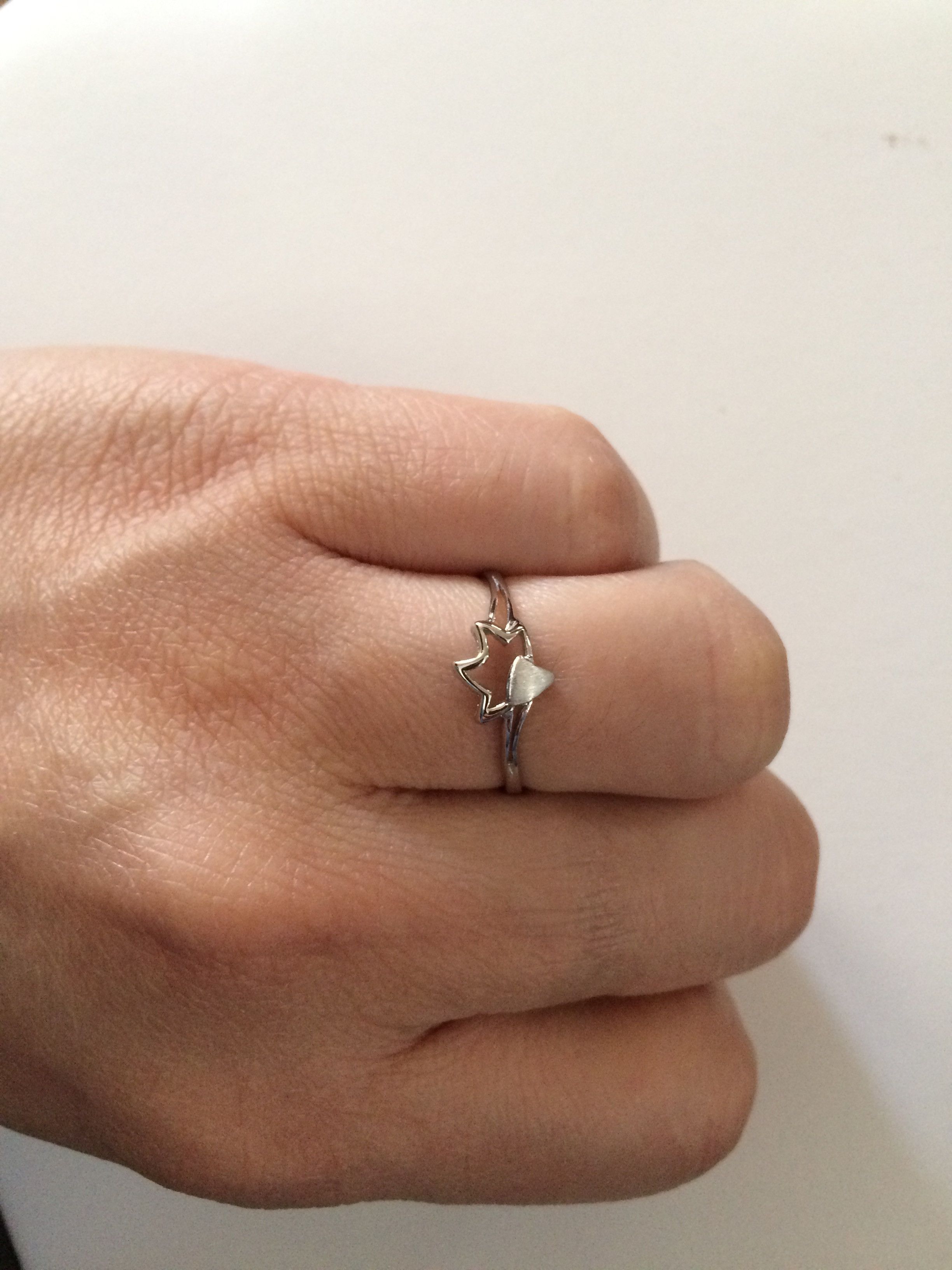 Other Stainless Steel Ring - size 8 Size ONE SIZE - 2 Thumbnail