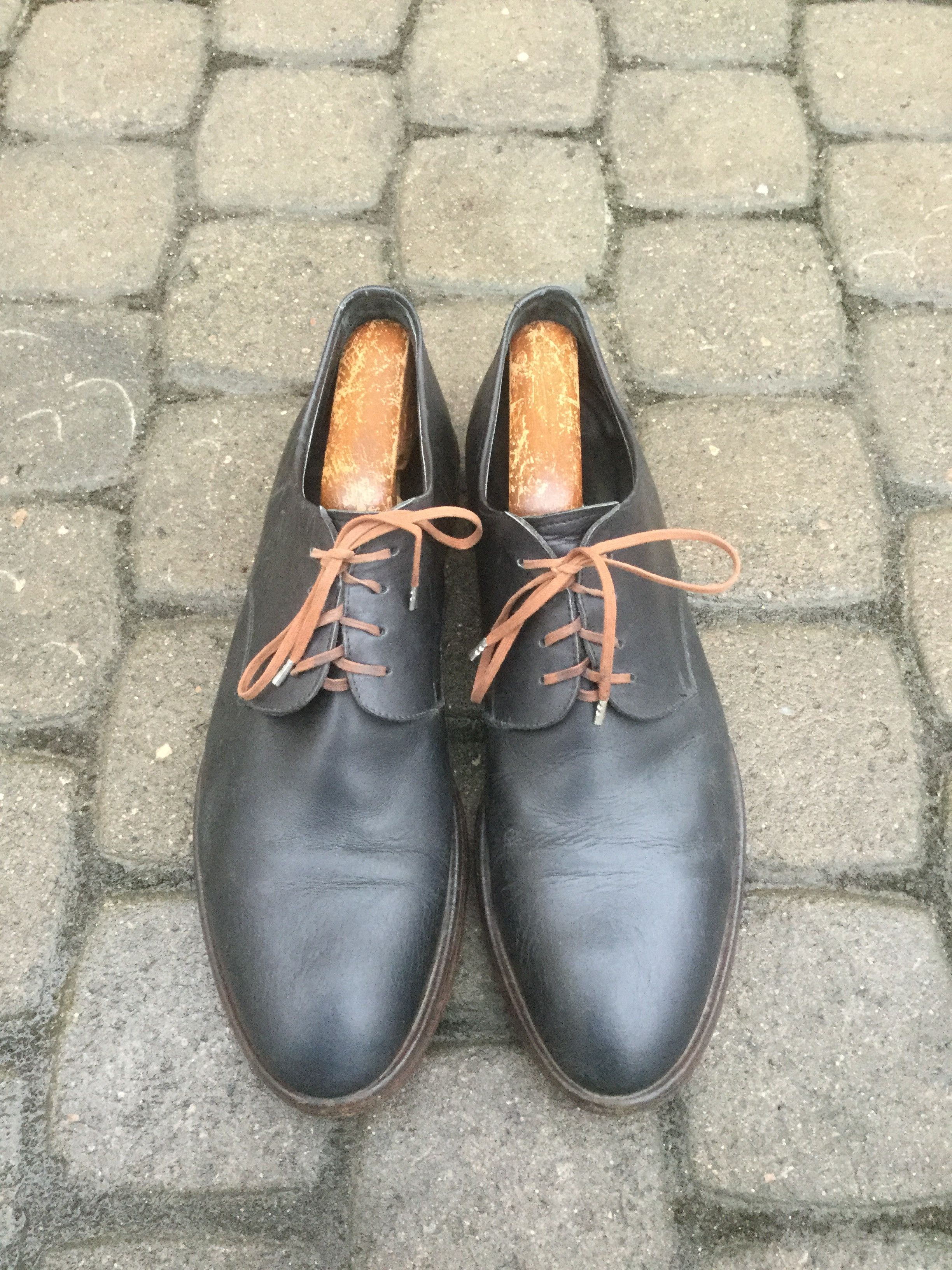 RoccoP Brown handmade derby.Like poell or a1923 derbies. Size US 9 / EU 42 - 1 Thumbnail