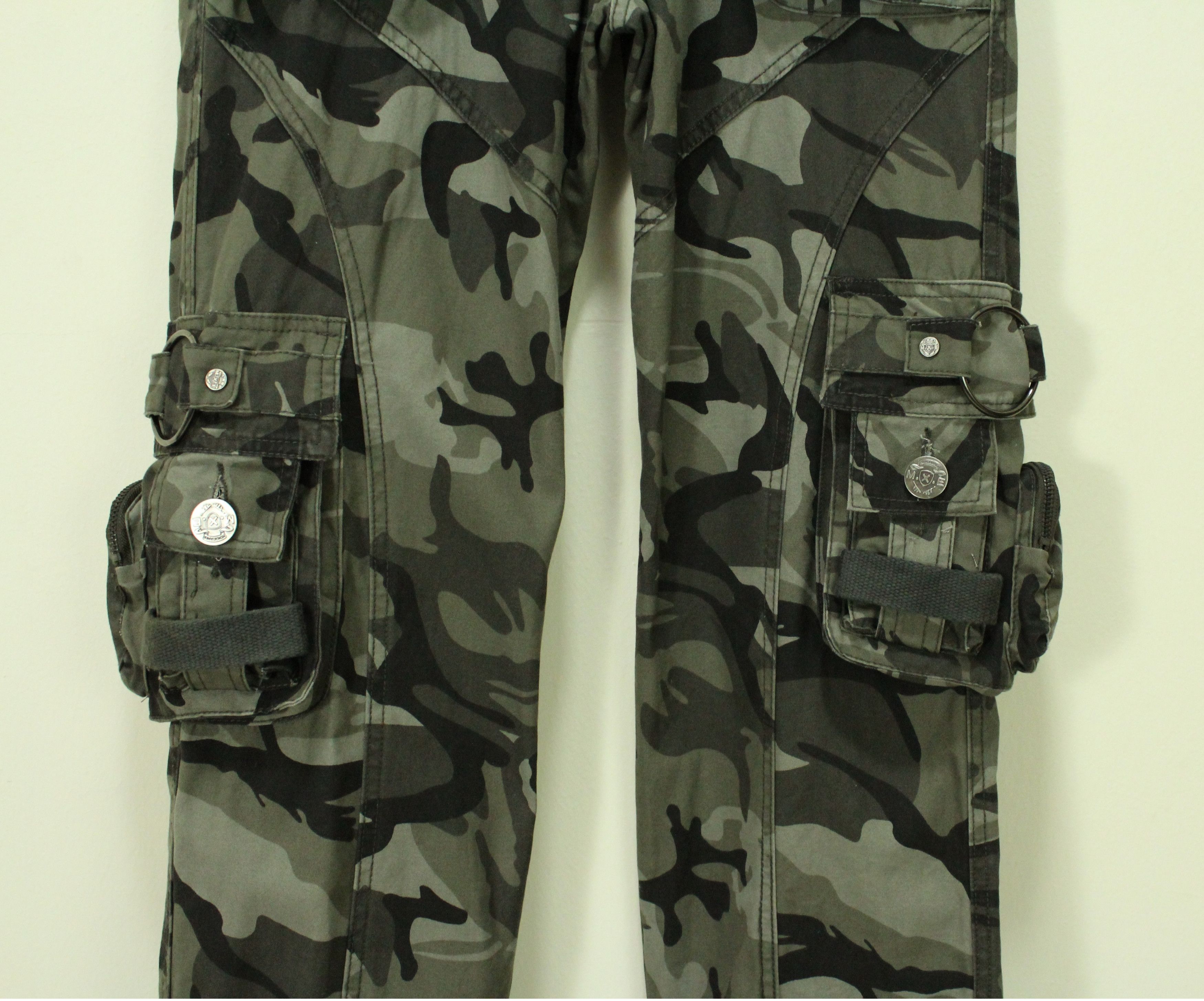 Japanese Brand M.X.E Cargo Pants Tactical Pants Camo Multipocket Pants Size US 28 / EU 44 - 3 Thumbnail