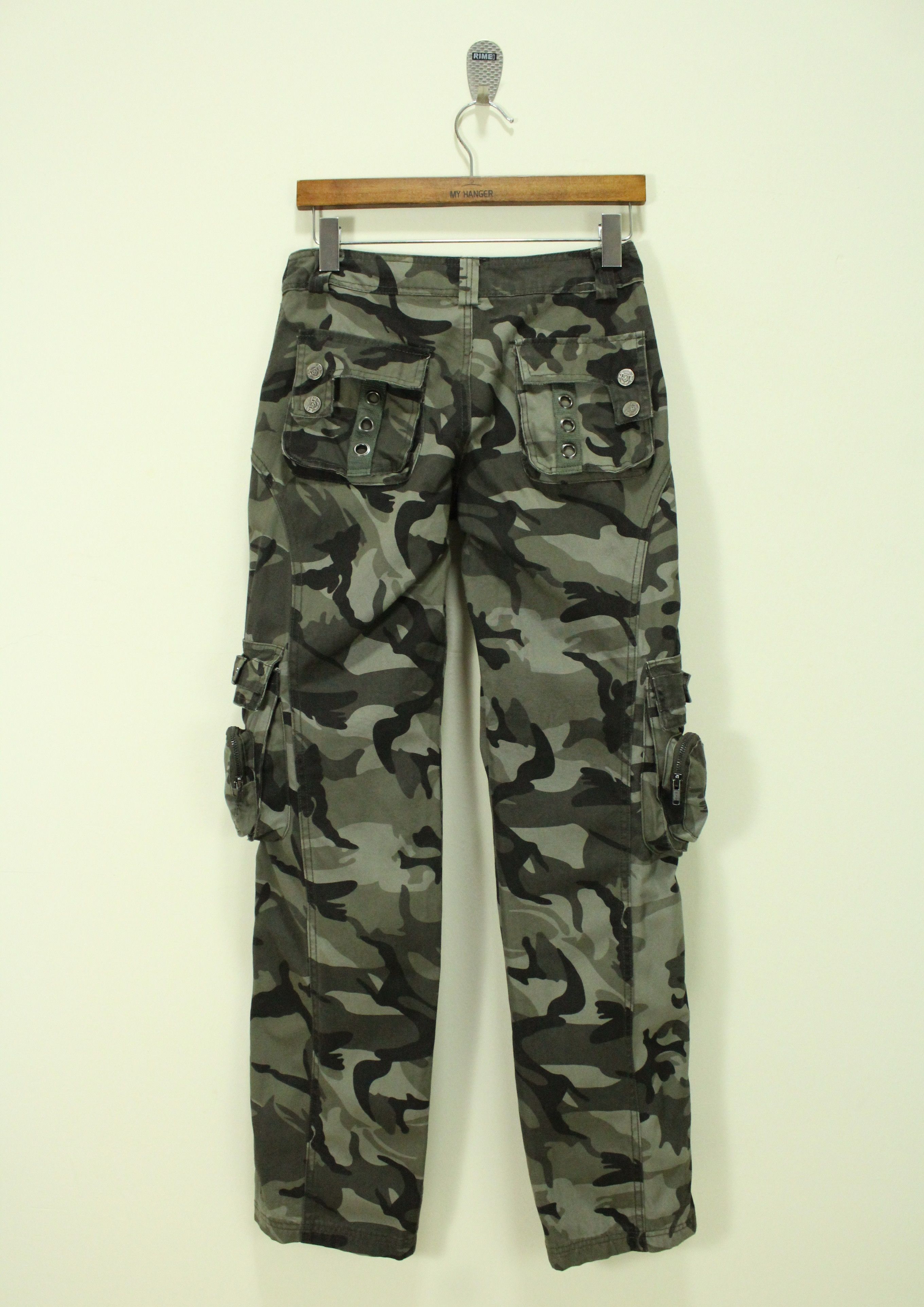 Japanese Brand M.X.E Cargo Pants Tactical Pants Camo Multipocket Pants Size US 28 / EU 44 - 4 Thumbnail