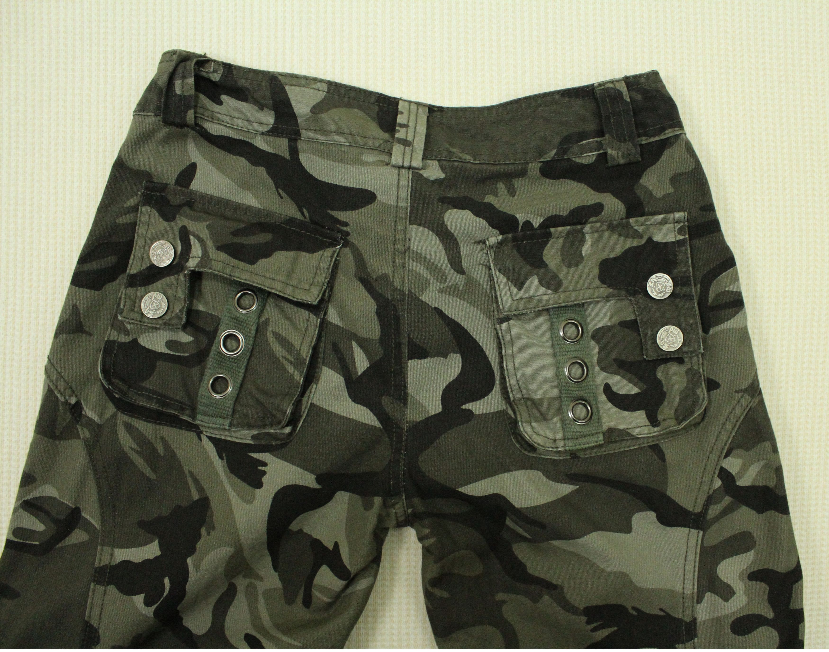 Japanese Brand M.X.E Cargo Pants Tactical Pants Camo Multipocket Pants Size US 28 / EU 44 - 6 Thumbnail