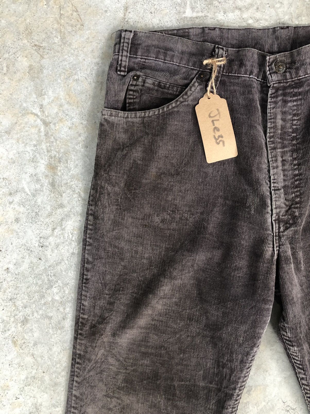 If Six Was Nine Vintage 80s Levi’s 517 Flared Jeans Corduroy Pants Size US 35 - 5 Thumbnail