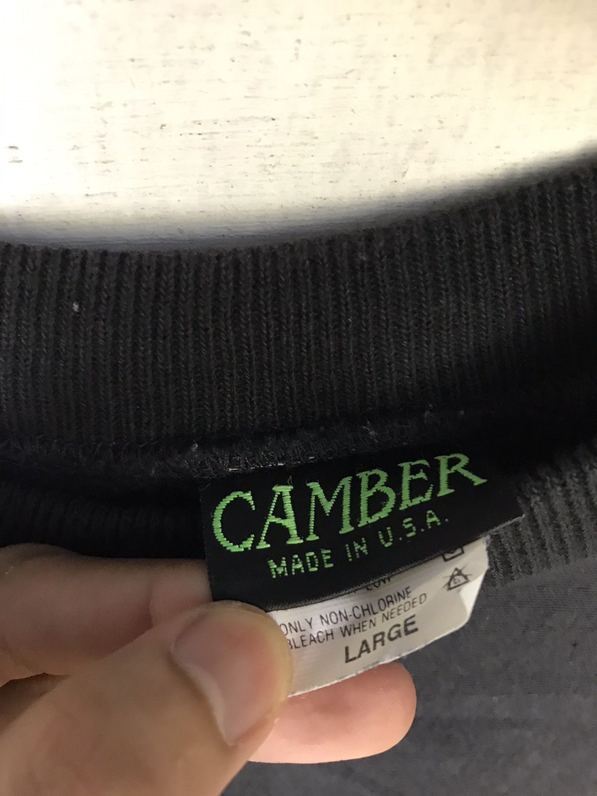 Vintage Camber Blank Midweight Crewneck Sweatshirt