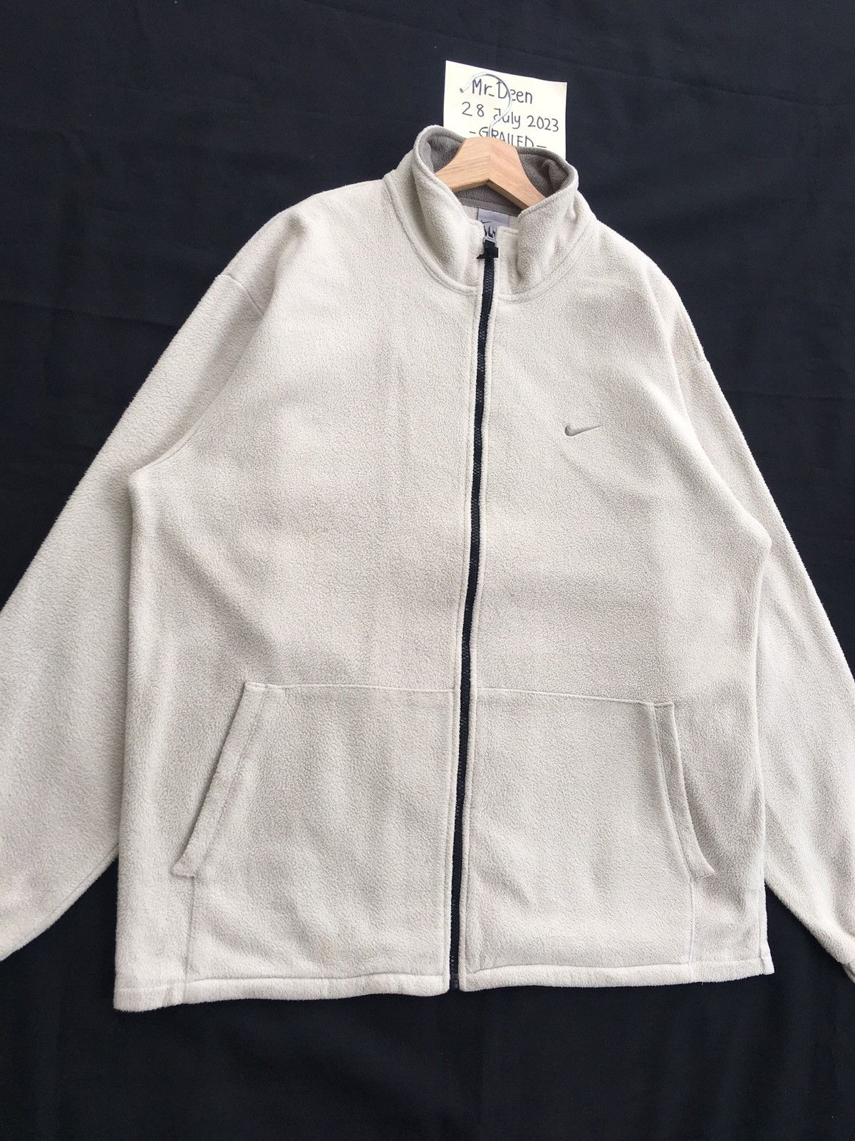 Nike Vintage Nike Zip Up Sweater Size US XL / EU 56 / 4 - 3 Thumbnail