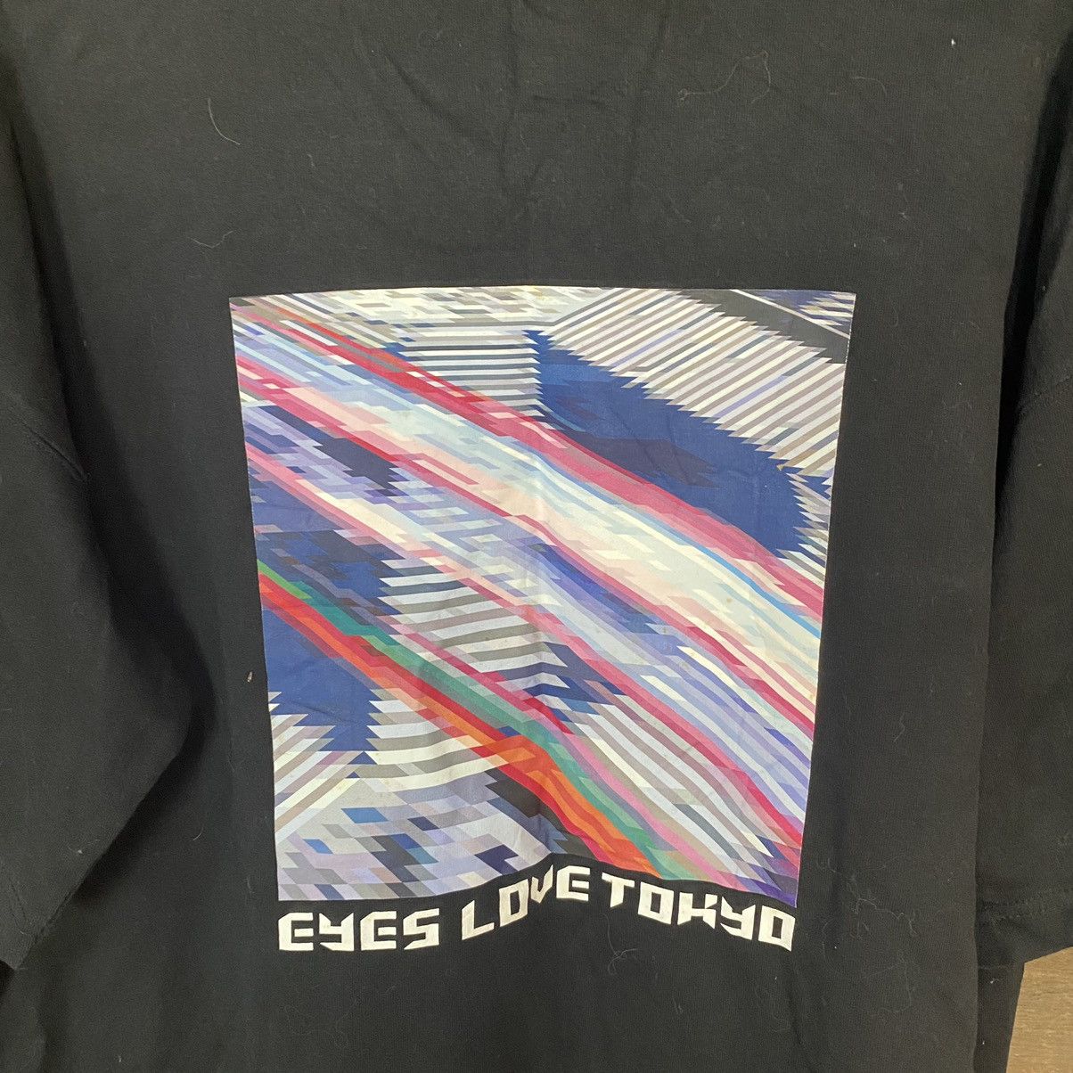 Band Tees Eyes Love Tokyo shibuya japan Black Hoodies #3693 Size US XL / EU 56 / 4 - 2 Thumbnail