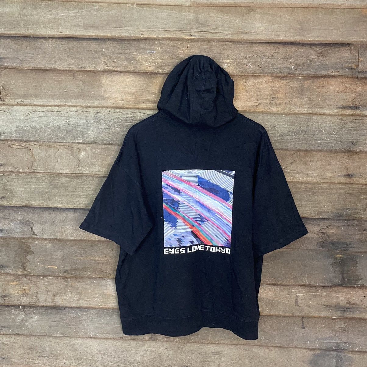 Band Tees Eyes Love Tokyo shibuya japan Black Hoodies #3693 Size US XL / EU 56 / 4 - 1 Thumbnail