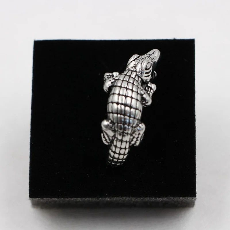 Jewelry × Vintage Creative Crocodile Ring Size ONE SIZE - 4 Thumbnail
