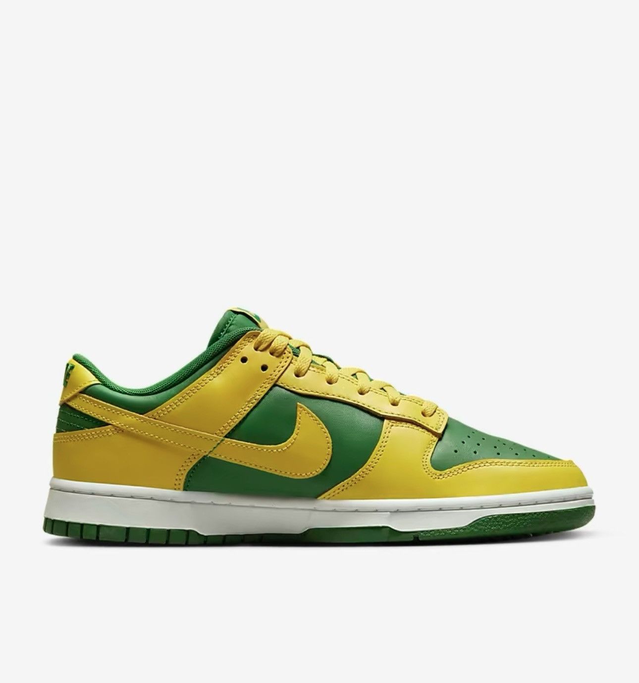 Nike Nike Dunk Low Reverse Brazil Size US 11.5 / EU 44-45 - 10 Thumbnail