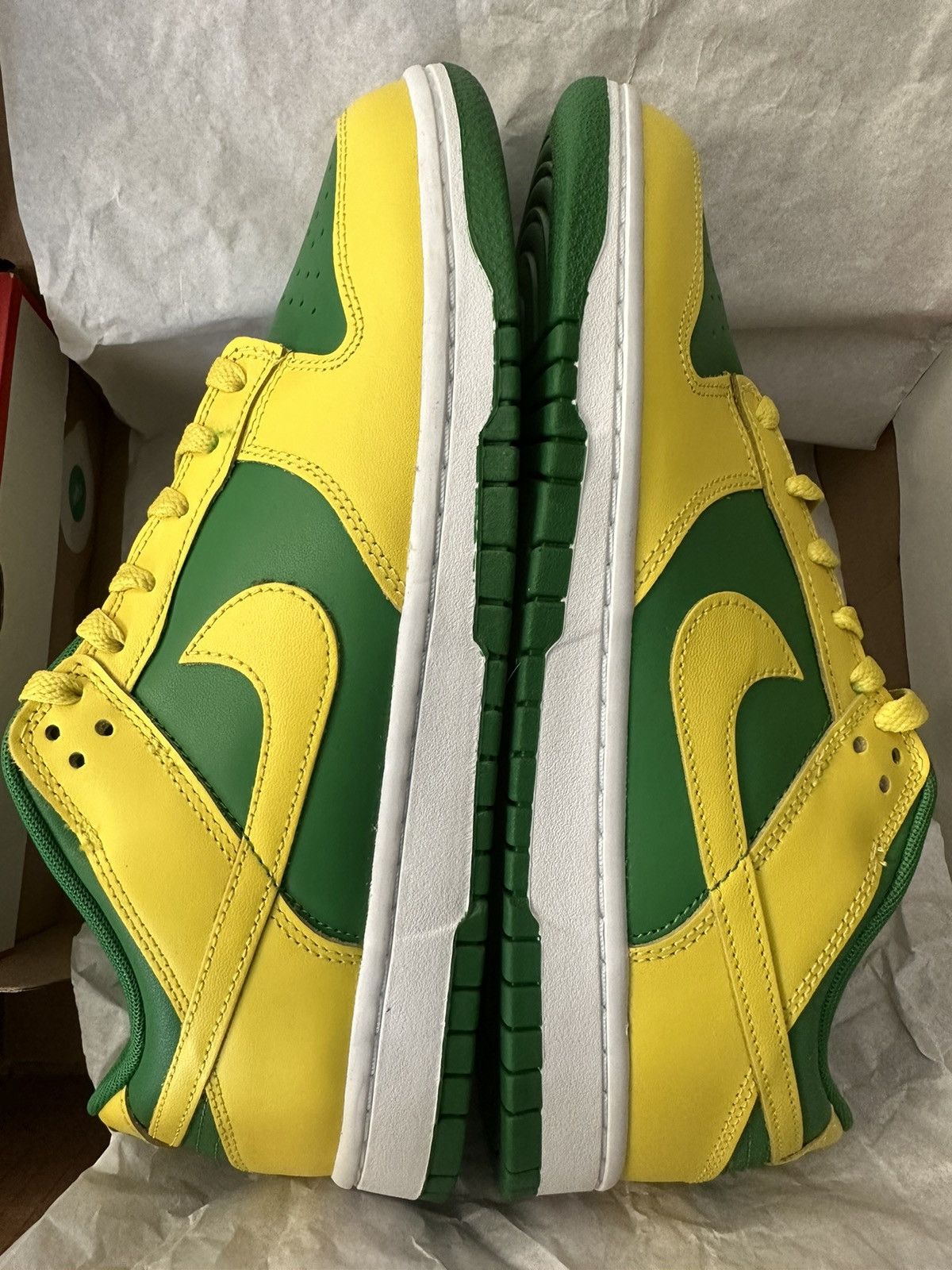 Nike Nike Dunk Low Reverse Brazil Size US 11.5 / EU 44-45 - 3 Thumbnail