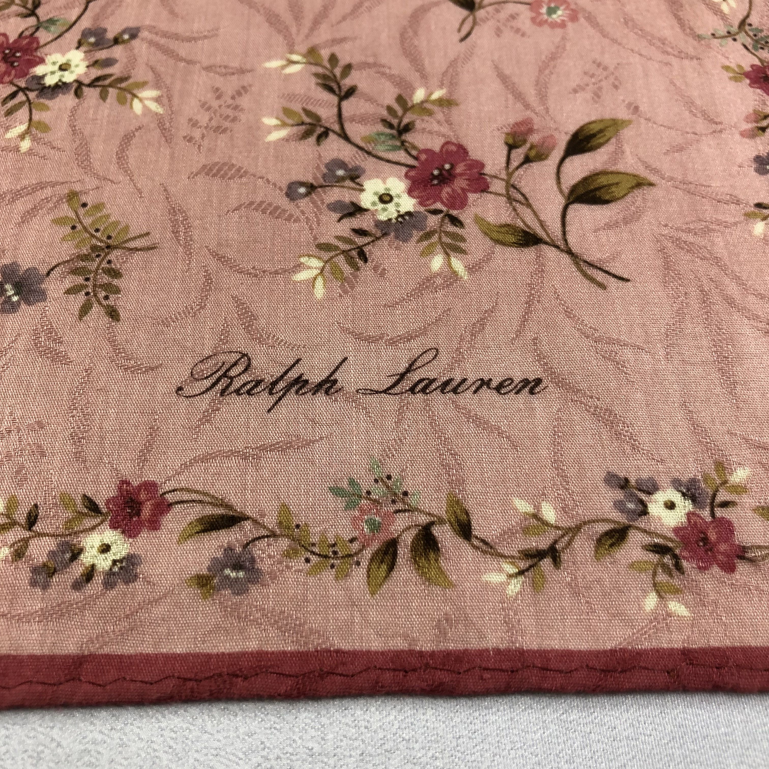 Ralph Lauren Ralph Lauren Floral Handkerchief Neckerchief Bandana H2048 Size ONE SIZE - 4 Thumbnail