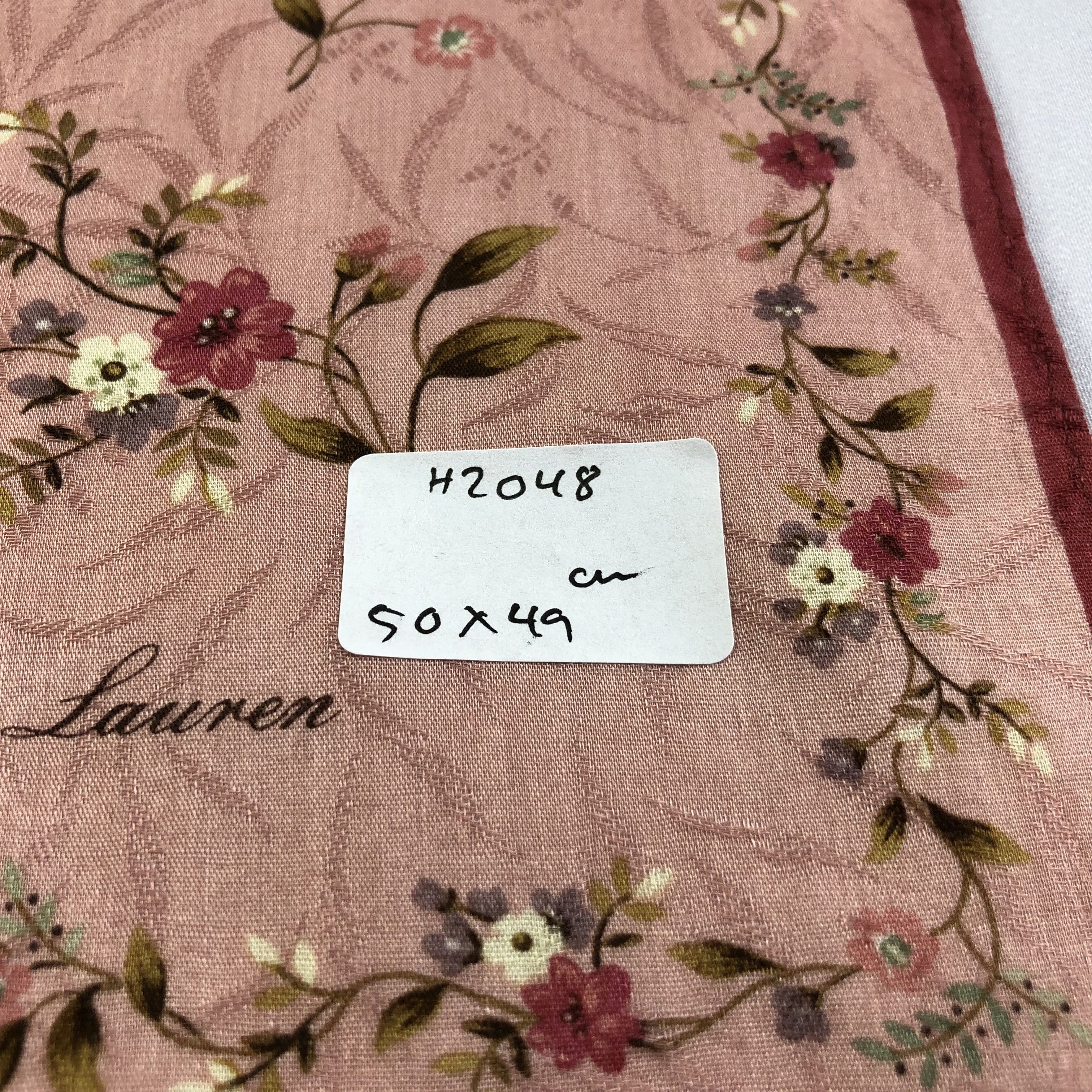 Ralph Lauren Ralph Lauren Floral Handkerchief Neckerchief Bandana H2048 Size ONE SIZE - 5 Thumbnail