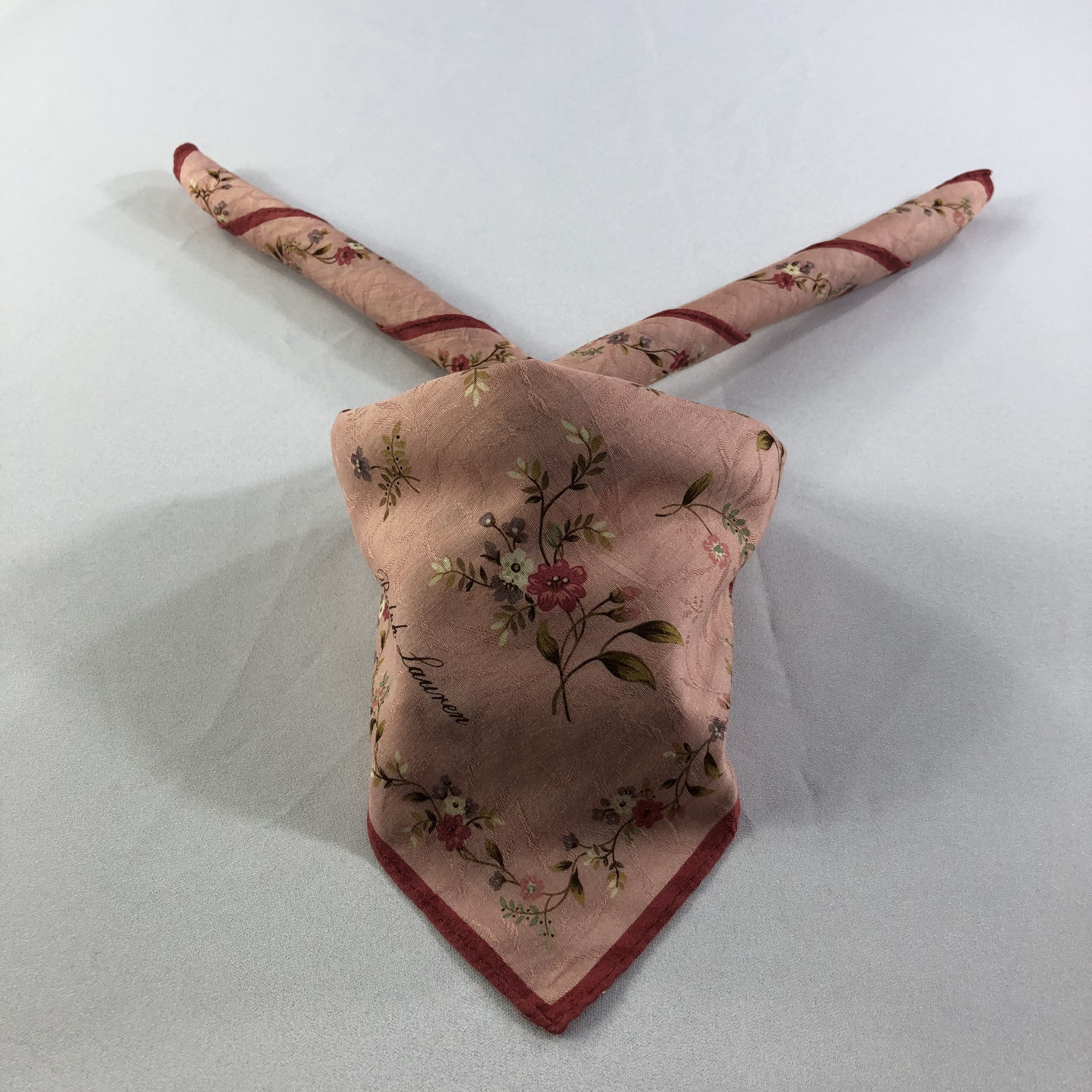 Ralph Lauren Ralph Lauren Floral Handkerchief Neckerchief Bandana H2048 Size ONE SIZE - 2 Thumbnail