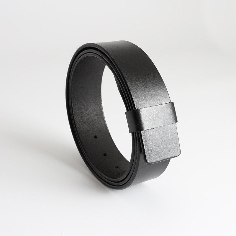 Leather 🔥Fashion retro personality belt Size ONE SIZE - 4 Thumbnail